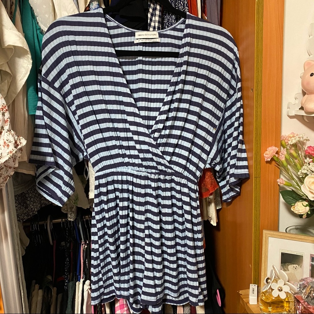 UO striped romper
